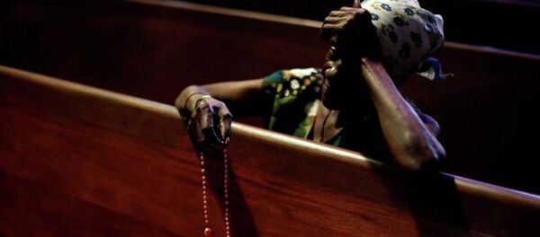 Молитва. Архивное фото - рекадр - Sputnik Казахстан