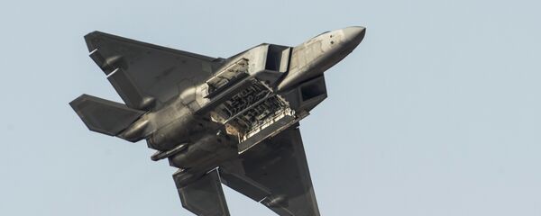 Истребитель F-22 ВВС США - Sputnik Қазақстан
