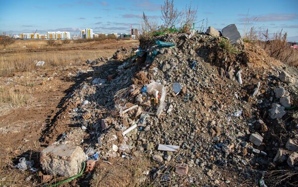 Подобным, считает эколог, занимаются крупные стройкомпании, которые экономят средства на нормативном вывозе мусора - Sputnik Казахстан