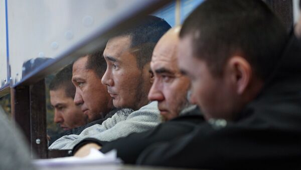 Суд над обвиняемыми в терроризме - Sputnik Казахстан