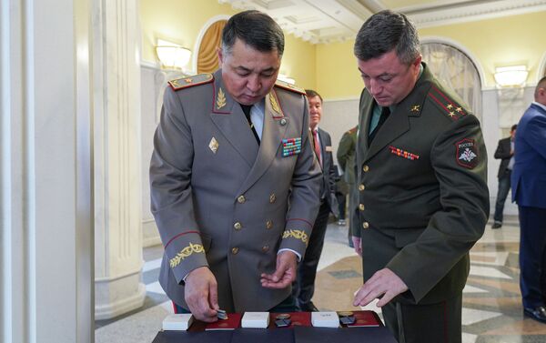 Вручение медалей ветеранам-афганцам - Sputnik Казахстан