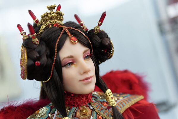 Авторская интерьерная кукла Жар-птица - Sputnik Казахстан