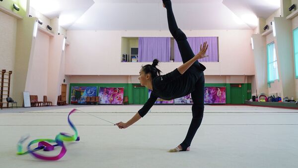 Казахстанская гимнастка готова к жесткой конкуренции на олимпийском турнире  - Sputnik Казахстан
