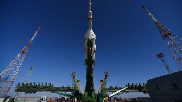 Вывоз РН «Союз-2.1а» на стартовую площадку  - Sputnik Казахстан