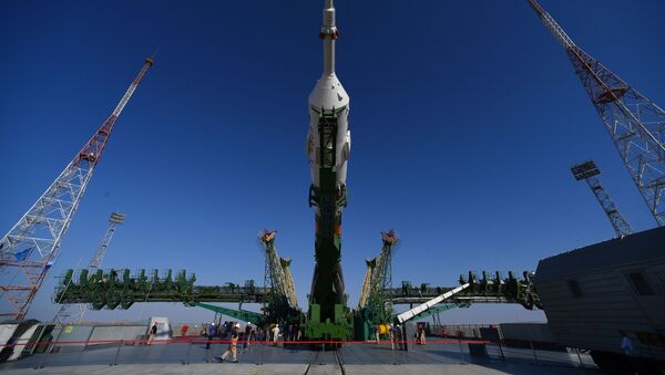 Вывоз РН «Союз-2.1а» на стартовую площадку  - Sputnik Казахстан