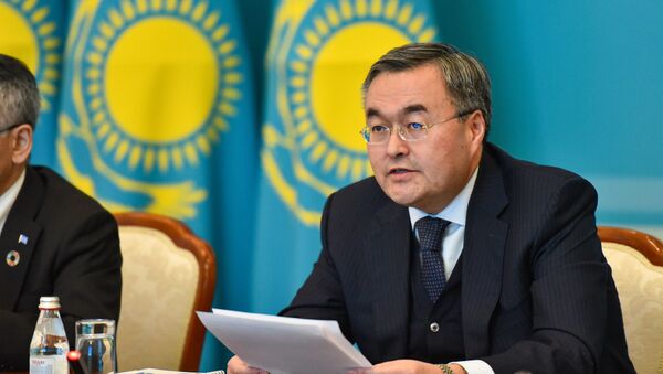 Министр иностранных дел Казахстана Мухтар Тлеуберди - Sputnik Қазақстан