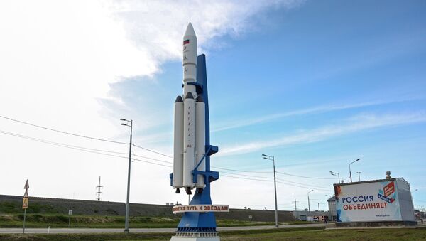 Макет ракеты-носителя Ангара - Sputnik Казахстан
