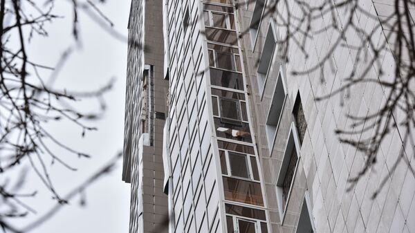 Высотное жилое здание. Архивное фото - Sputnik Казахстан