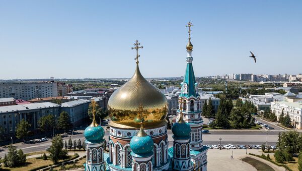 Виды города Омск, архивное фото - Sputnik Казахстан