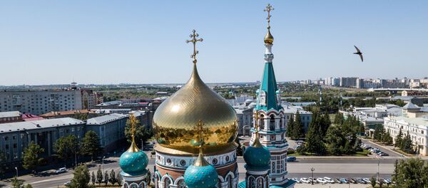 Виды города Омск, архивное фото Виды города Омск, архивное фото - Sputnik Казахстан