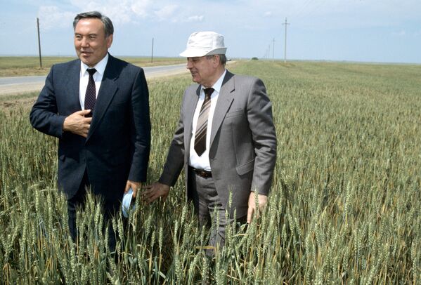 М.С. Горбачев и Н.А. Назарбаев - Sputnik Казахстан