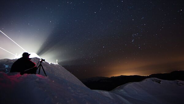 Звездное небо зимой - Sputnik Казахстан