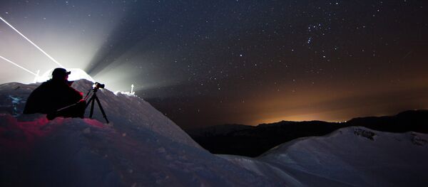 Звездное небо зимой Звездное небо зимой - Sputnik Казахстан