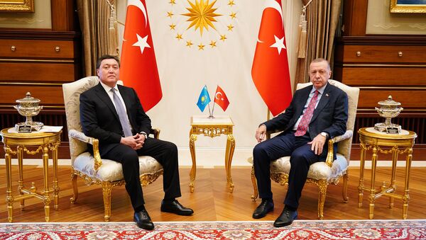 Премьер-Министр Казахстана Аскар Мамин в рамках рабочего визита провел переговоры с президентом Реджепом Эрдоганом - Sputnik Казахстан