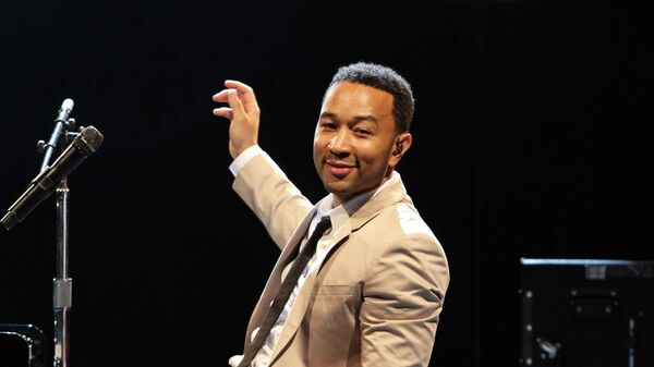 Американский певец, автор песен и актер Джон Роджер Стивенс, профессионально известный как Джон Ледженд - Sputnik Казахстан