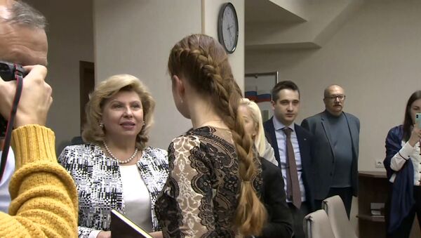 Москалькова встретилась с Марией Бутиной в Москве - видео - Sputnik Казахстан