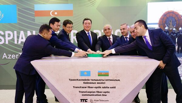 Запуск проекта совместного проекта Казахстана и Азербайджана ВОЛС - Sputnik Казахстан
