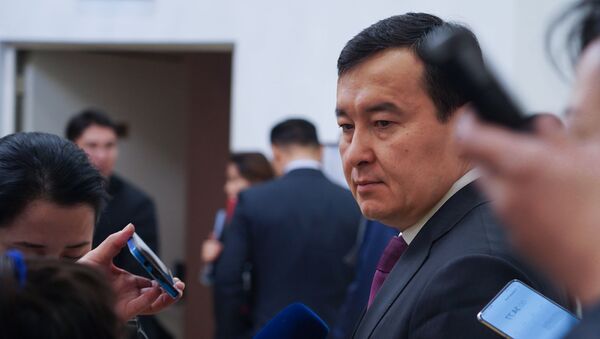 Министр финансов Казахстана Алихан Смаилов - Sputnik Казахстан