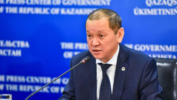 Министр труда и социальной защиты Казахстана Биржан Нурымбетов - Sputnik Казахстан