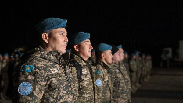 Третья миротворческая рота Казахстана прибыла в Ливан - Sputnik Қазақстан