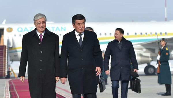 Президент Казахстана Касым-Жомарт Токаев с государственным визитом прибыл в Кыргызстан - Sputnik Казахстан