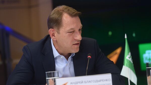 Заместитель главного редактора МИА Россия сегодня Андрей Благодыренко - Sputnik Казахстан