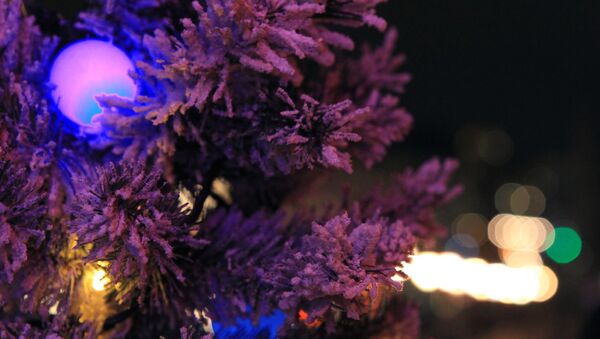 Новогоднее украшение, елка, иллюстративное фото - Sputnik Казахстан