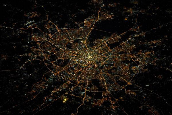 Фотография Москвы из космоса  - Sputnik Казахстан