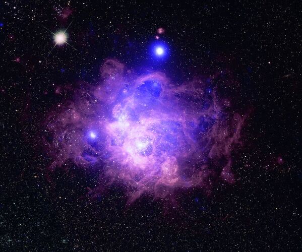 Звездообразование NGC 604 в галактике Треугольника - Sputnik Казахстан