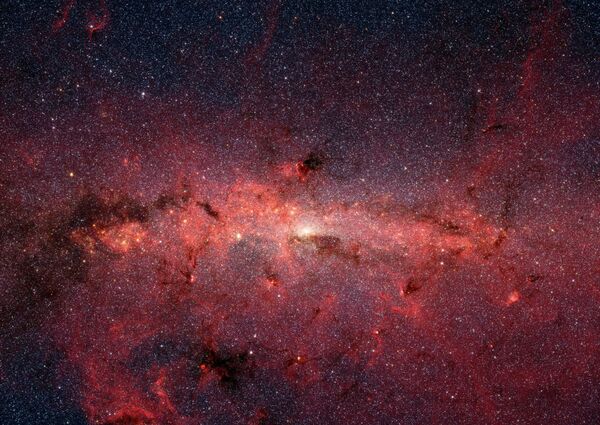 Галактический центр Млечного Пути, снятый телескопом Spitzer - Sputnik Казахстан