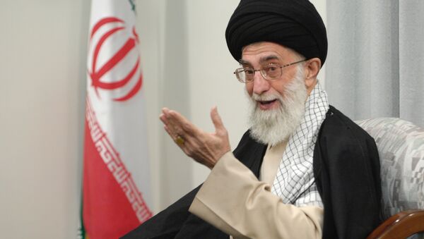 Духовный лидер Ирана аятолла Сейед Али Хаменеи - Sputnik Казахстан