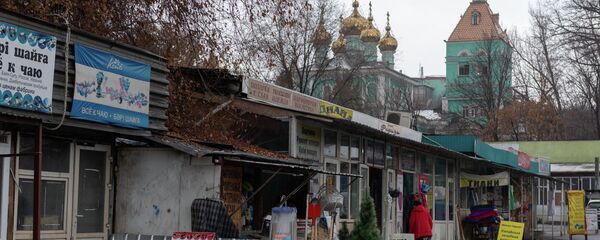 Никольский рынок в Алматы Никольский рынок в Алматы - Sputnik Казахстан