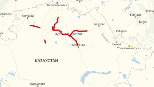 Закрытые участки на трассах - Sputnik Казахстан
