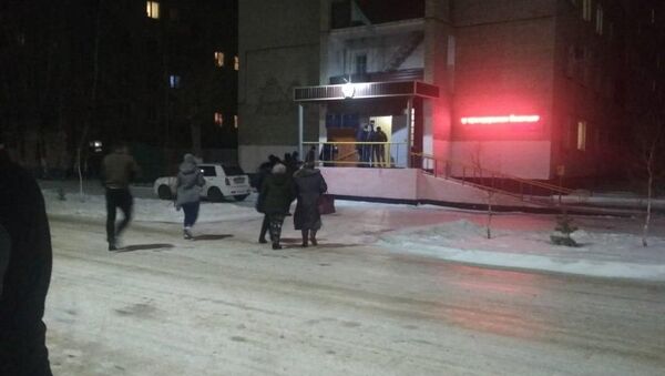 Пассажиры размещены в пункт обогрева - пришкольный интернат - Sputnik Казахстан