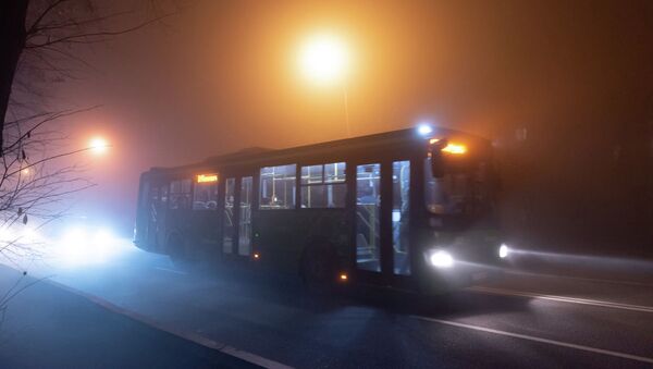 Автобус в тумане - Sputnik Казахстан