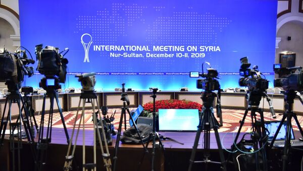 Сирийские переговоры. Нур-Султан, 11 декабря 2019 год - Sputnik Казахстан