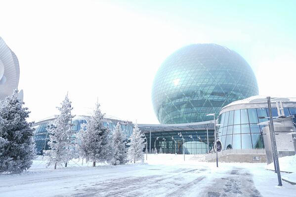 Виды Нур-Султана зимой - Sputnik Казахстан
