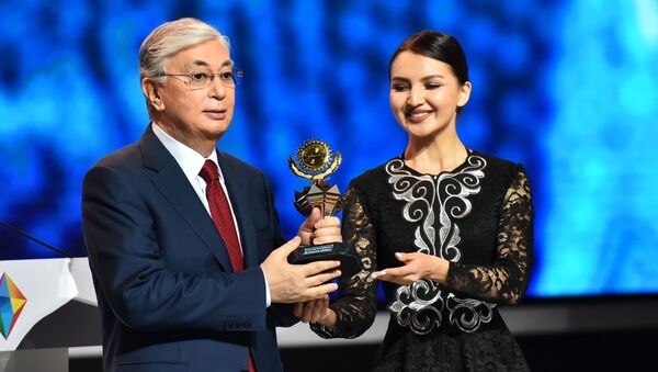 Церемония вручения премии президента Казахстана Алтын сапа - Sputnik Қазақстан