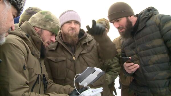 Кадыров возглавил спецоперацию в Грозном и следил за поиском боевиков с дрона - Sputnik Казахстан
