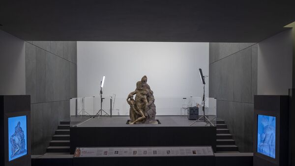 В музее Опера-дель-Дуомо во Флоренции началась реставрация мраморной «Пьеты», знаменитой скульптуры Микеланджело - Sputnik Казахстан