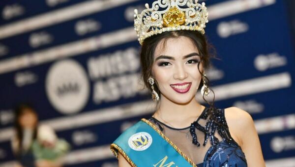 Мисс Астана-2018 Еркеназ Сейфулла - Sputnik Казахстан