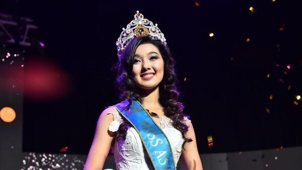 Мисс Астана-2019 Айзада  Хабиболлаева - Sputnik Казахстан