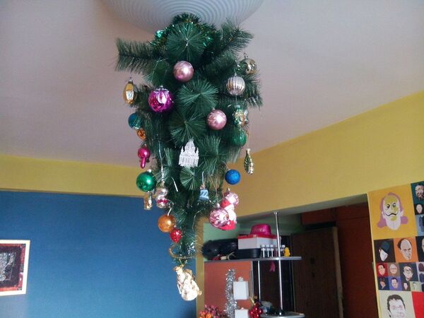 Новогодние елки на потолок купить в интернет магазине aikimaster.ru