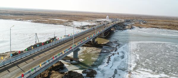 Новый мост в Кызылординской области Новый мост в Кызылординской области - Sputnik Казахстан