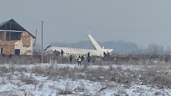 Самолет Бек Эйр упал близ Алматы - Sputnik Казахстан