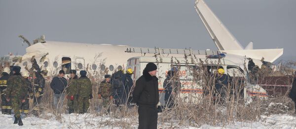 Падение самолёта под Алматы - Sputnik Казахстан