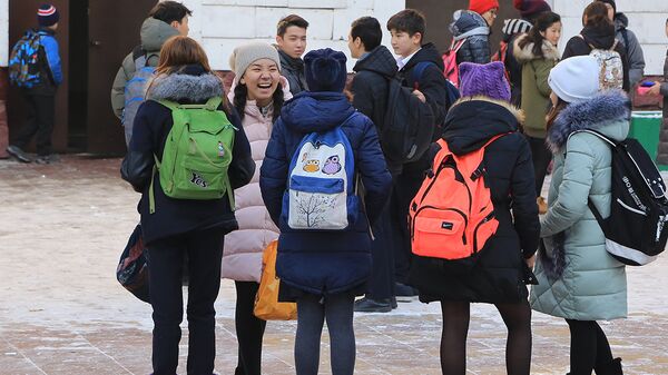 Школьники - Sputnik Қазақстан