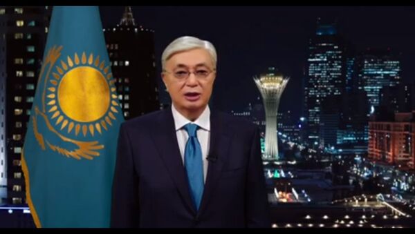Поздравление президента Касым-Жомарта Токаева с Новым годом - Sputnik Қазақстан