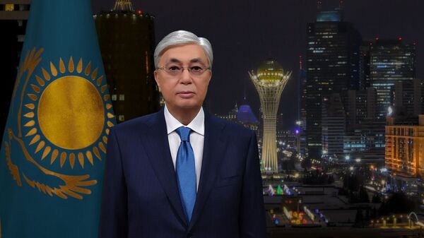 Поздравление главы государства Касым-Жомарта Токаева с Новым 2020 годом - Sputnik Казахстан
