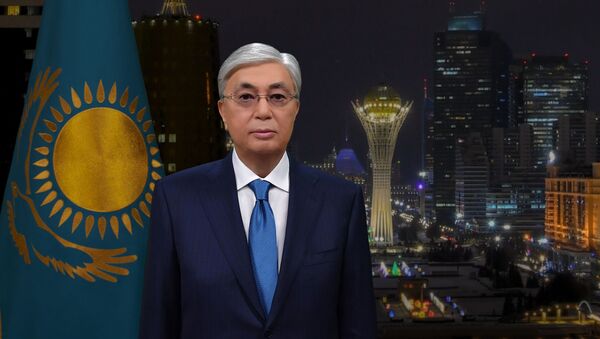 Поздравление главы государства Касым-Жомарта Токаева с Новым 2020 годом - Sputnik Казахстан